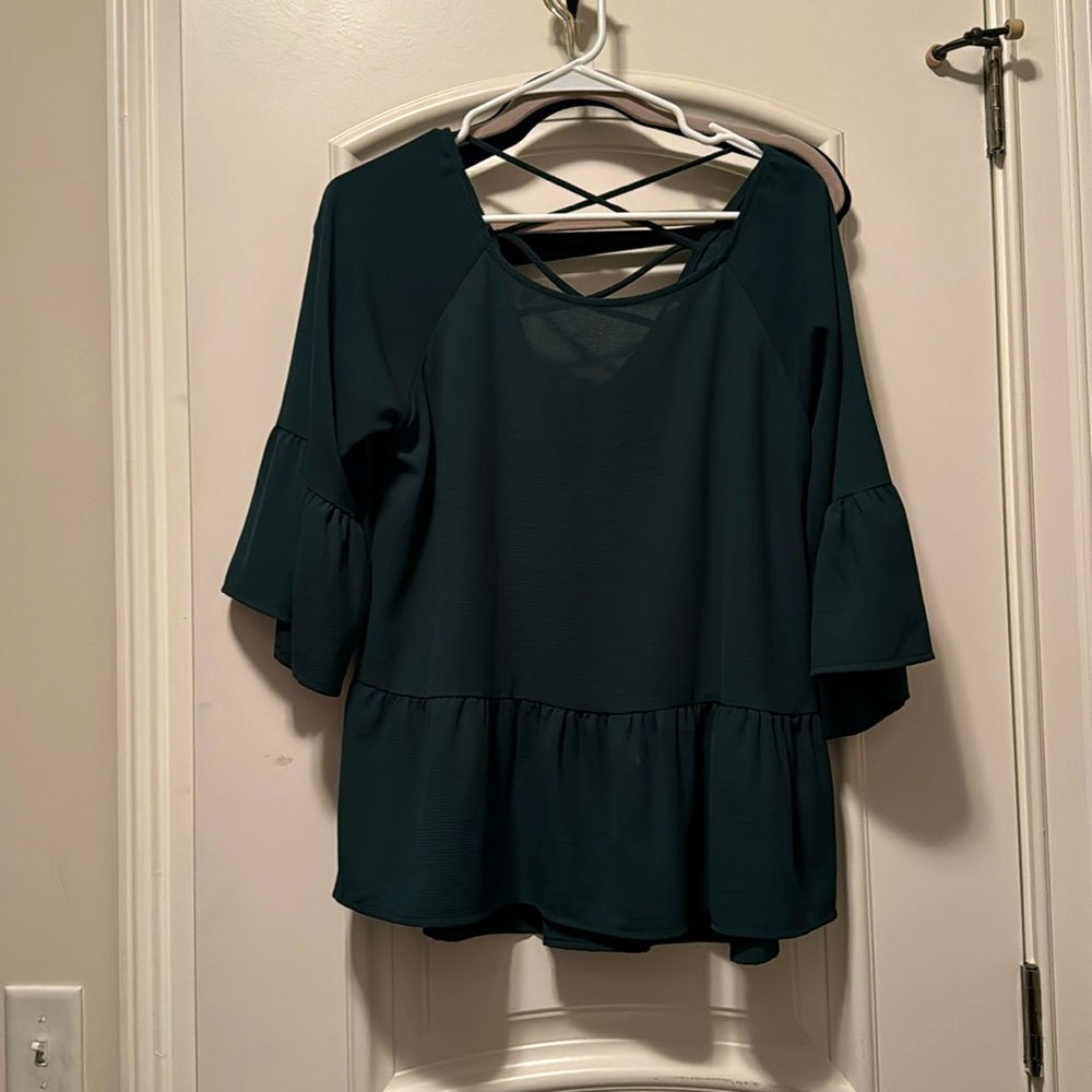 Dark Green Hunter Top